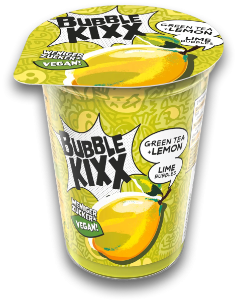 Bubble Kixx - Green Tea Lemon & Lime 400ml